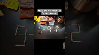 Move 1 match stick to solved the equation 213