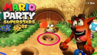 Mario Party Superstars - Crash Bandicoot Mini Games #4