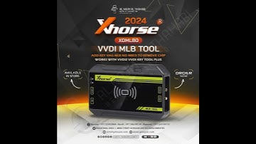 2024 Xhorse XDMLB0 VVDI MLB Tool Add Key VAG MLB, Works with VVDI2 VVDI Key Tool Plus.