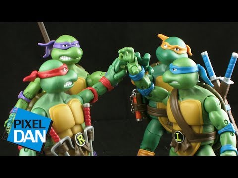 Playmates Teenage Mutant Ninja Turtles 2012 Turtle Figures Collection  6-Pack