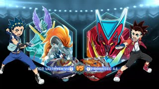 Wonder Valtryek V4 Vs Z Achilles A4 Valt Vs Aiga Beyblade Burst App Gameplay