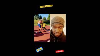 Granpa Vs Grandson Ol School Hoops On Da Blacktop #entertainment #new #streetball #basketball