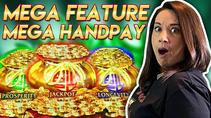 OMG !! MAX BET !! MEGA FEATURE !! MEGA HANDPAY !!! THE BAG GAME !! - DayDayNews