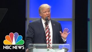 Addressing Charlotte Unrest, Donald Trump Calls For Unity And Togetherness | NBC News