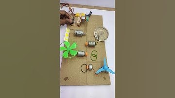 Amazing Switchless Motor Trick ⚡ | DC Motor Clockwise & Anti-Clockwise Rotation |#tech #shorts