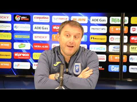 Devis Mangia, după Craiova - Voluntari 3-1 (Video: Alex Vîrtosu)