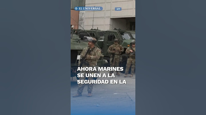 Crece la tensión en Los Ángeles; llegan 700 marines para apoyar en seguridad #shorts