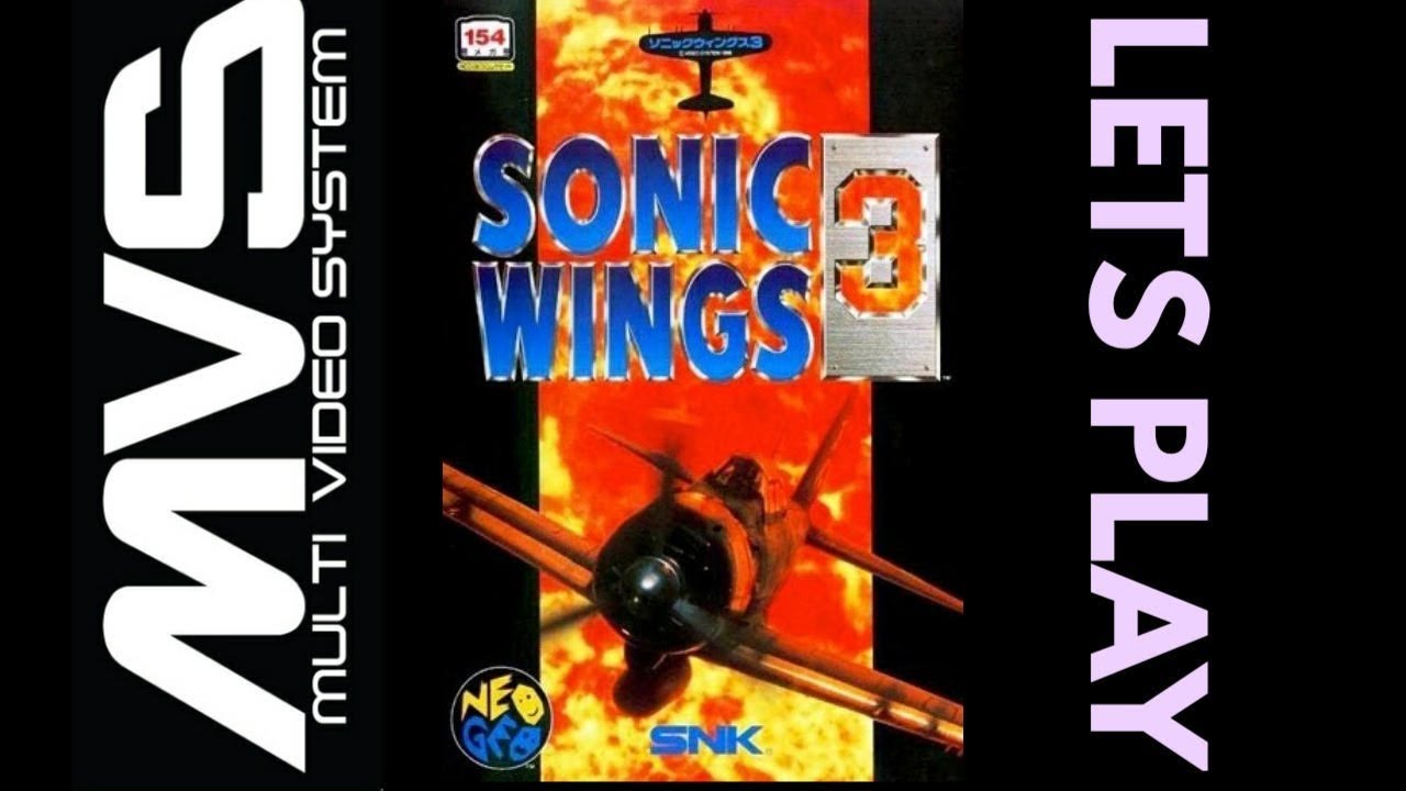 SONIC WINGS 3 NEO GEO MVS CART 100% ORIGINAL SNK