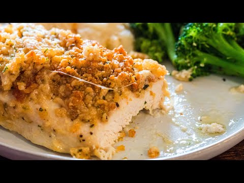 Keto Low Carb Longhorn Parmesan Crusted Chicken Youtube