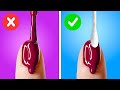NAIL HACKS YOU MUST KNOW || Amazing Nail Designs