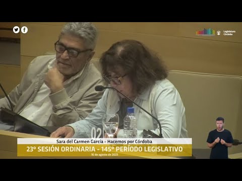 23º SESIÓN ORDINARIA - 145º PERIODO LEGISLATIVO - 16 de agosto de 2023