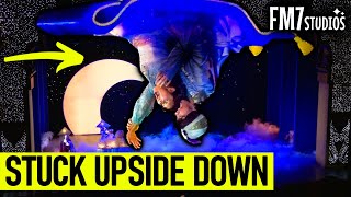 DISNEYLAND INSANE FAIL! The Magic Carpet Incident! A TERRIFYING Show Stopper!