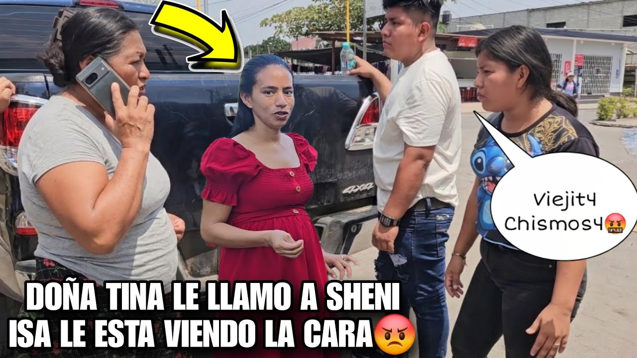 DOÑA TINA Enojad4🤬Le Llamo A SHENI y Le Dijo a ISA Que Respete Asu Esposa Sinvergu3nza Desgr4ciado😱
