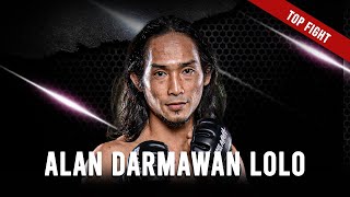 SERANGAN KERAS ALAN DARMAWAN BIKIN LAWAN TAK BERDAYA! | TOP FIGHT ONE PRIDE MMA