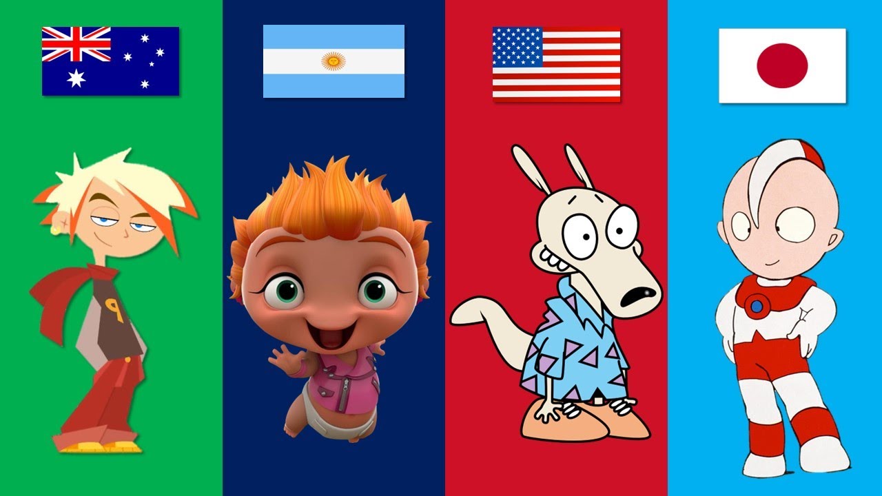 Cartoons From Different Countries | Pt.32 - YouTube