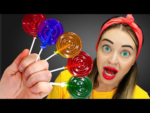 YumYum 손가락 가족 노래 먹는 비디오 Jelly Lollipops #2