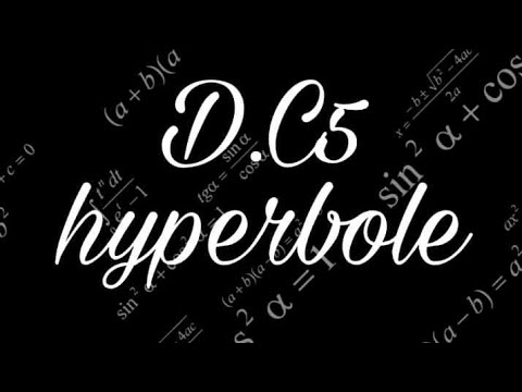 devoir de contrôle 5 exercice Hyperbole