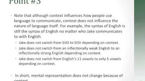 Part 3: What Everyone Should Know about Second Language Acquisition.