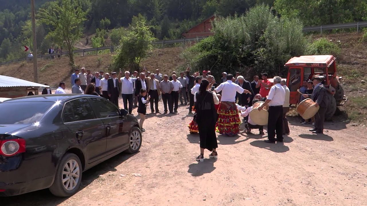 Köy dügünü kız taraf karşılama kastamonu azdavay dereli tekke emin muhtar oğlunun dügünü