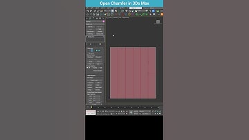 💡 Open Chamfer Trick in 3ds Max – Split Geometry Like a Pro! 🚀 #shorts  #3dsmax