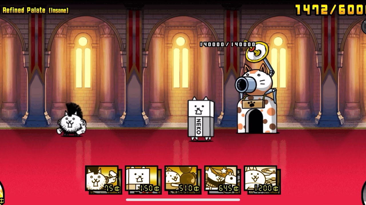 The Battle Cats Refined Palate (XP Megablitz) YouTube