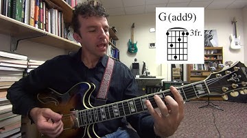 Barred Add 9 Chords - Add Some Color To Your Chords