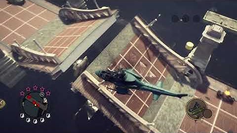 Saints Row The Third Remastered - SWAT Tornado helicopter / 5 stars Morning Star and Police