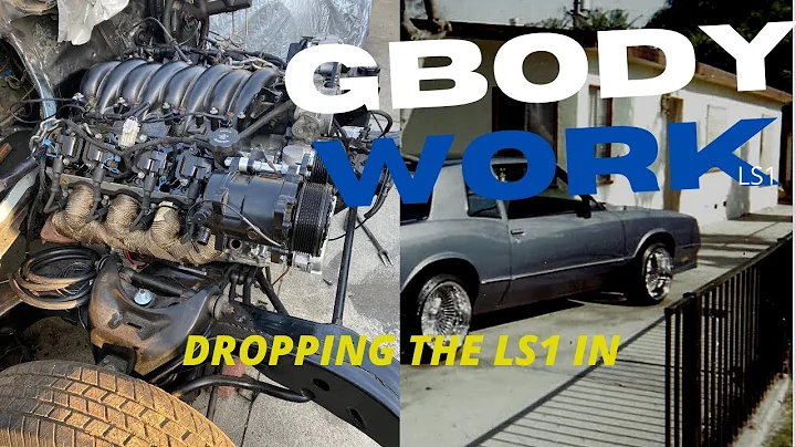 Had To Swap An LS Into A 5th Gen Monte Carlo SS 86 swap 5.7