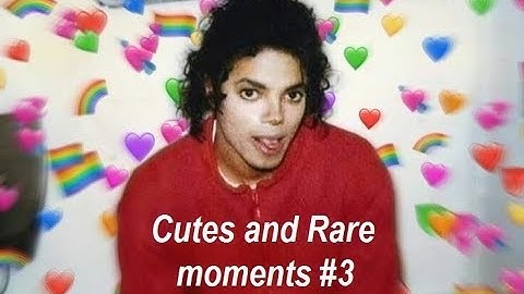 Michael Jackson - Cute and Rare Moments#3 l KING OF PERFECTION
