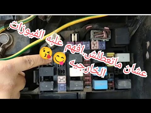 شرح بسيط علبه الفيوزات والكتاوت الفيرنا