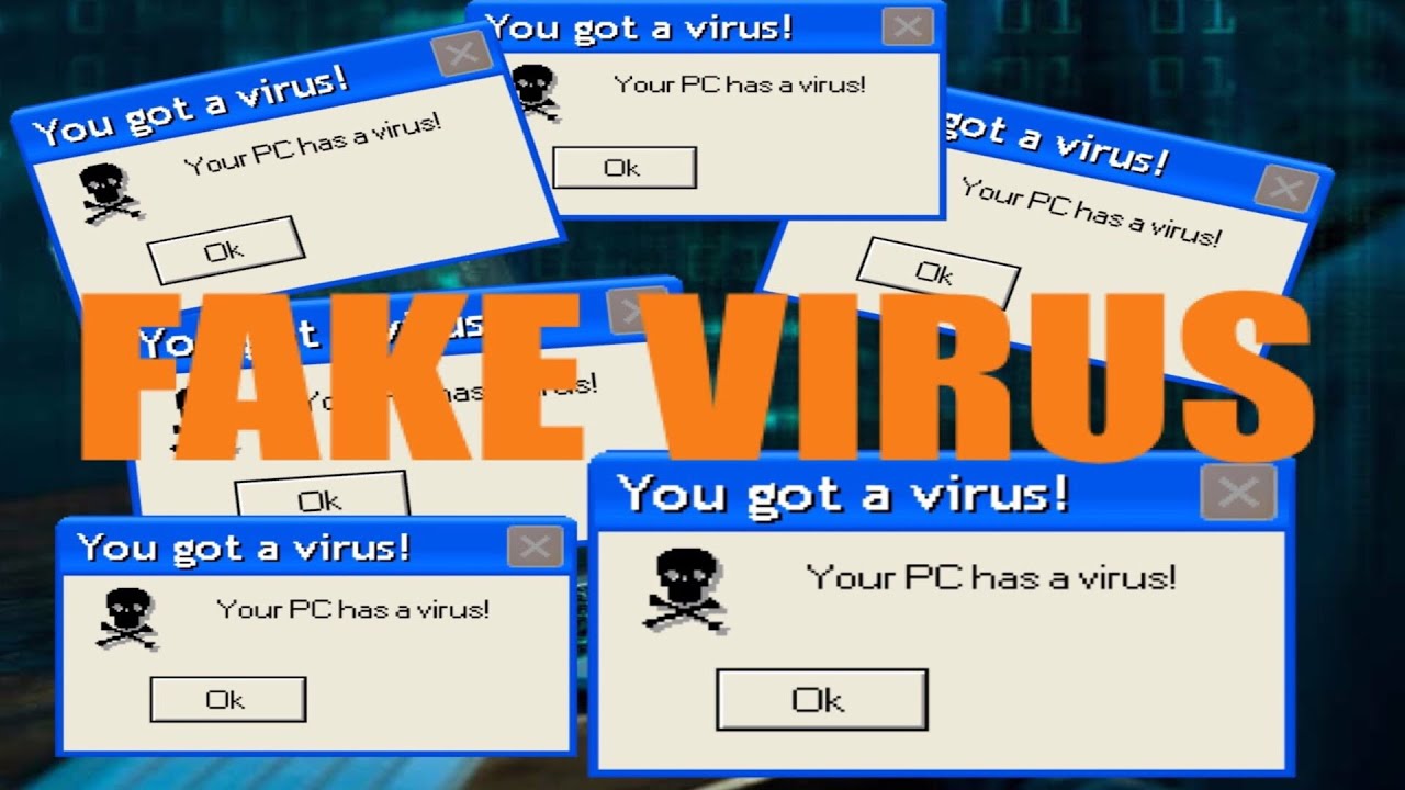 fake virus test