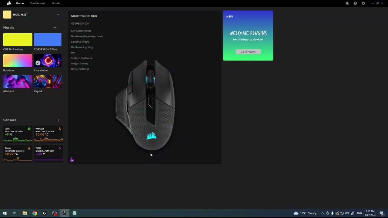 How To Enable & Disable Enhanced Pointer Precision On Corsair Nightsword RGB