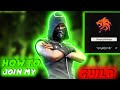 How to Join blue ninja ff gamer guild 🥰...