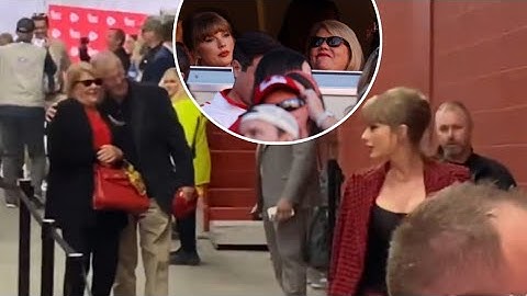 Taylor Swift & Mom Andrea Surprise Fans at Arrowhead to Support Travis Kelce