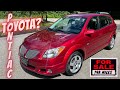 19k Mile Toyota Vibe? Pontiac Matrix? TIME CAPSULE! For Sale Specialty Motor Cars Pontiac Vibe