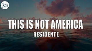 Residente - This is Not America (Letra/Lyrics) Resimi