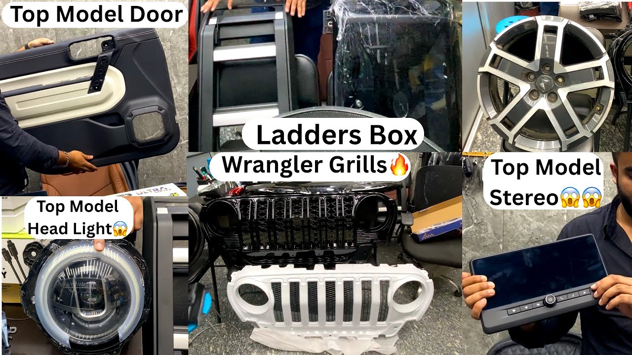 Thar Roxx Alll Accessories With Disscounted Price 😱 Original Parts Mahindra Genuine🔥