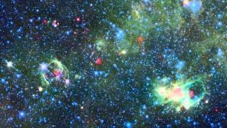 Milky Way Galaxy As Seen By Gallery Explorer (ESA) vs Spitzer (NASA) in HD
http://www.SpaceChronology.com
Courtesy NASA/JPL-Caltech/Spitzer Telescope/ESA
In May of 2009, the European Space Agency successfully launched the Herschel Space Observatory, a new eye for the infrared universe. Its 3.5 meter mirror lets us see into the far infrared spectrum with unprecedented clarity. Milky Way Galaxy As Seen By Gallery Explorer (ESA) vs Spitzer (NASA) in HD