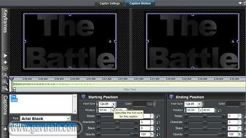 Proshow Producer caption styles and how to adjust them - Week 39
