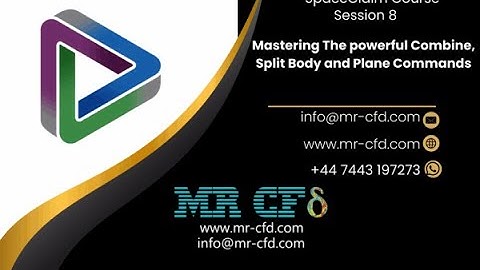 SpaceClaim Course, Session 8: The useful Combine Tool