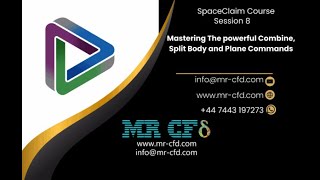 SpaceClaim Course, Session 8: The useful Combine Tool