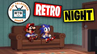 Blue Television Games Retro Night! Playing: NES, SNES, Sega Genesis, & MORE!! screenshot 3