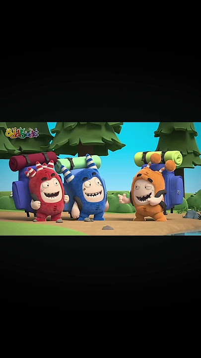 Lempar Batu Ke Sungai Bersama Fuse, Pogo dan Slick! | Versi Lagu Dangdut Cinta Yang Suci #oddbods