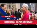 rubio is to meet the pope on thursday