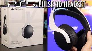 PS5 Pulse 3D Wireless Headset Unboxing: Chat Audio, Comfort, Sound, First Look Impressions!