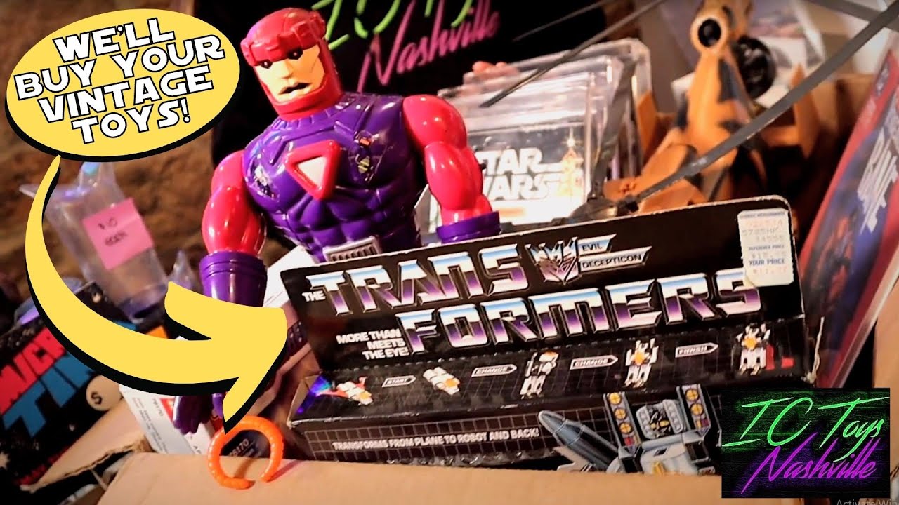 "We Buy Vintage Toys" IC Toys Nashville YouTube