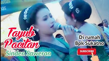 Langen Bekso Tayub di rumah Bpk Sukatno Ploso Tegalombo Pacitan bersama Mbak Erna 2