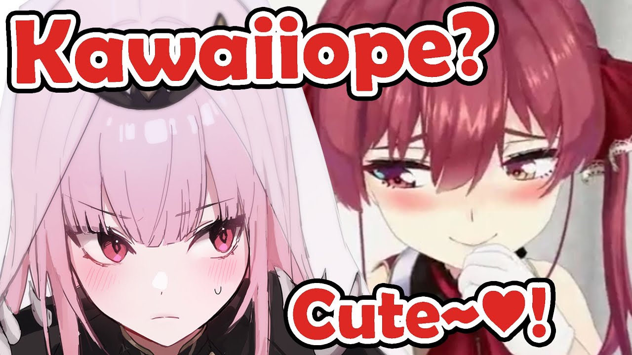 Marine learns about Calli GAP MOE are based from Kaguya-sama【Hololive】