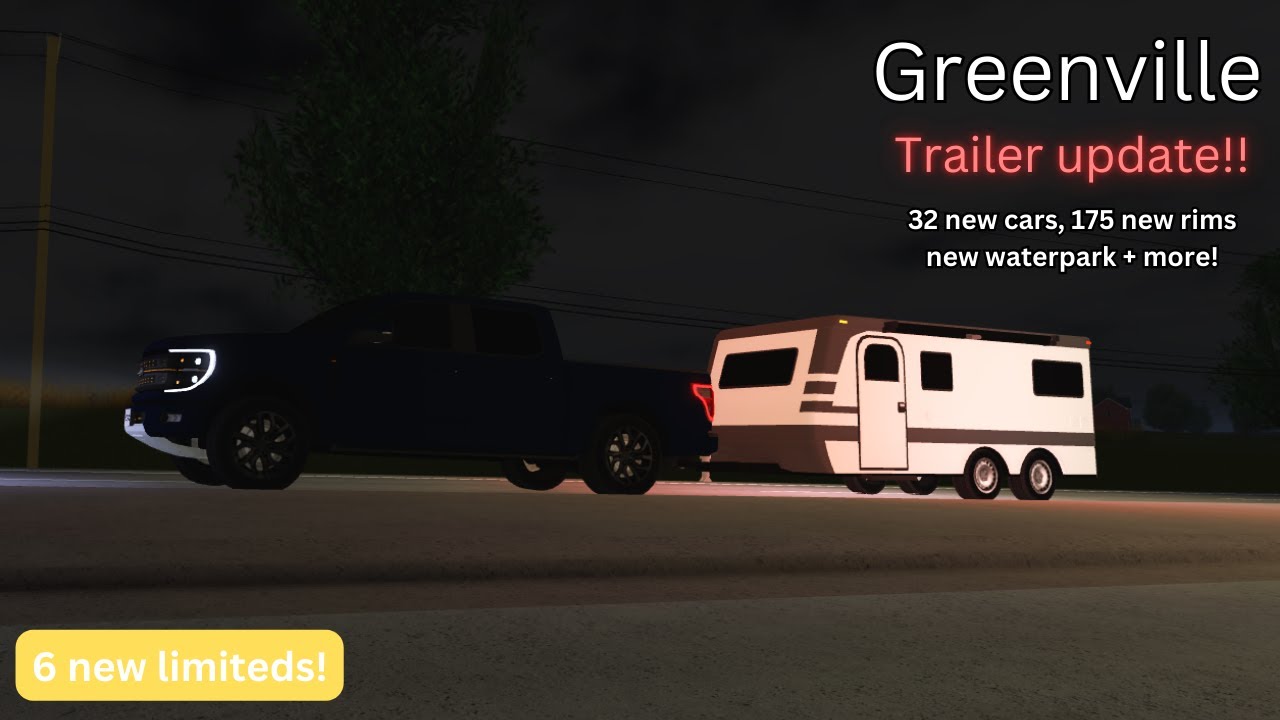 WATERPARK UPDATE NEW CARS NEW TRAILERS AND MORE Roblox