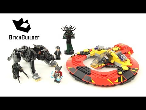 Lego Super Heroes 76084 The Ultimate Battle for Asgard - Lego Speed Build